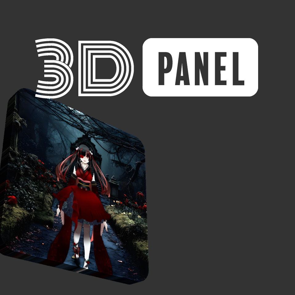 フィルター素材 - 3D Panel