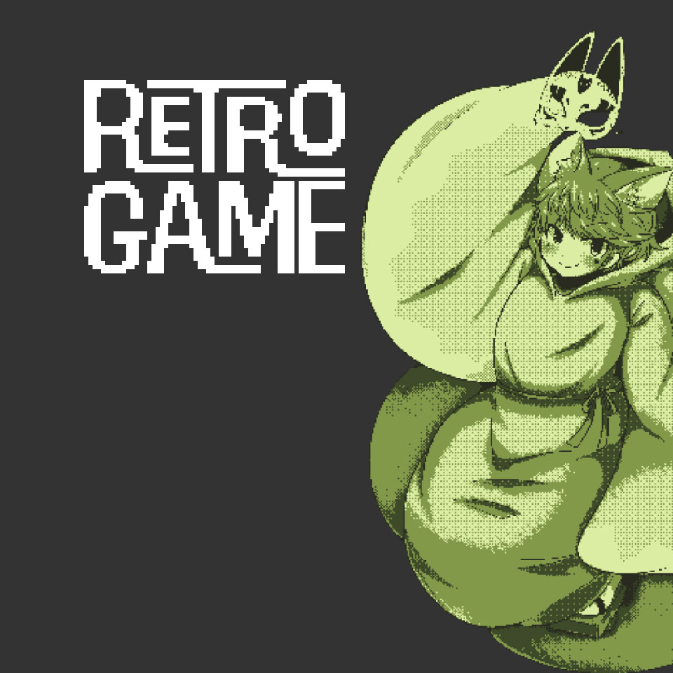 フィルター素材 - Retro Game