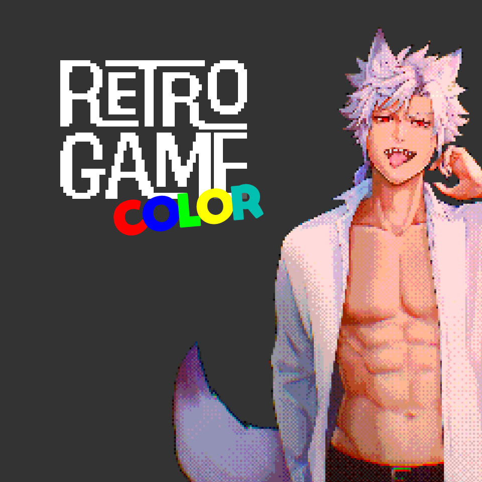 フィルター素材 - Retro Game Color