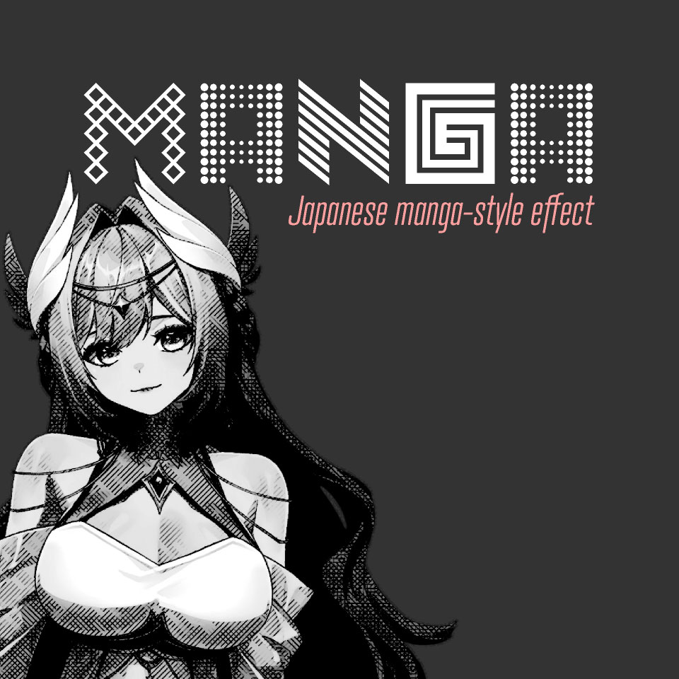 フィルター素材 - Manga
